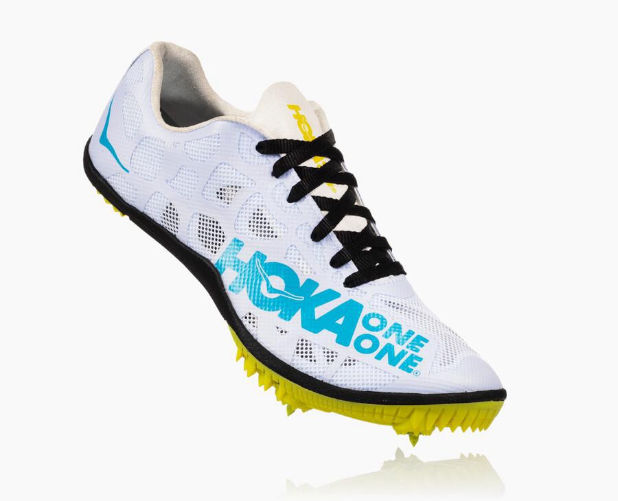 Hoka Australia One One Rocket X - Womens Spikes White - PJTLZ-2586